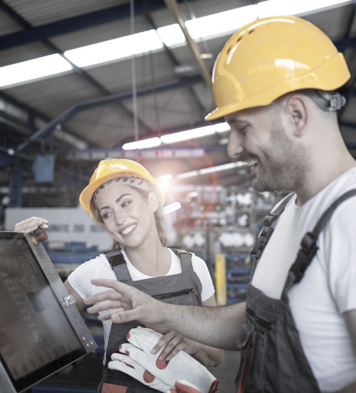 Logiciels sur mesure dans l'industrie'